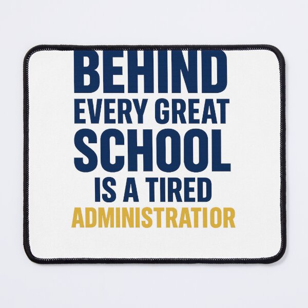 Item preview, Tired Administrator Funny School Tee designed and sold by RhapsodyVariety.