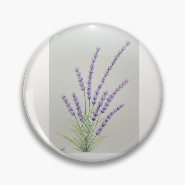 Item preview, The Rhythm of Lavender – Watercolor Painting designed and sold by MiniRadiance.