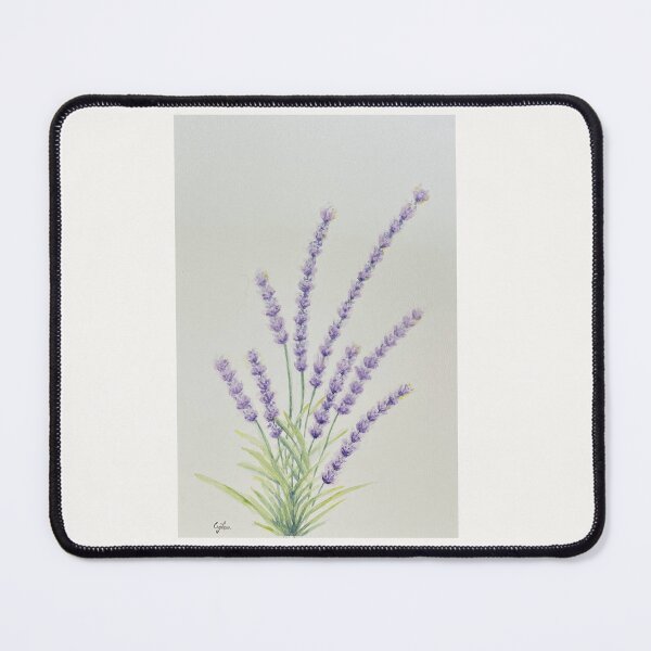 Item preview, The Rhythm of Lavender – Watercolor Painting designed and sold by MiniRadiance.