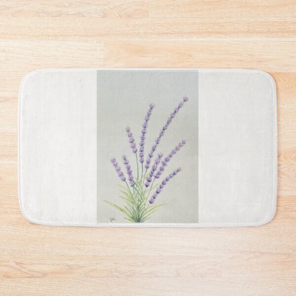 Item preview, The Rhythm of Lavender – Watercolor Painting designed and sold by MiniRadiance.