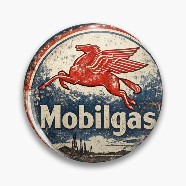 Item preview, Mobilgas - Vintage Mobil Oil Racing designed and sold by FutureTraveller.