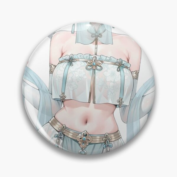 Item preview, Jinhsi White Blue Outfit Wuthering Waves designed and sold by KomiArts.