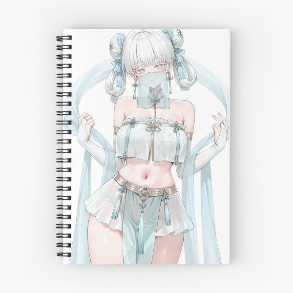 Item preview, Jinhsi White Blue Outfit Wuthering Waves designed and sold by KomiArts.