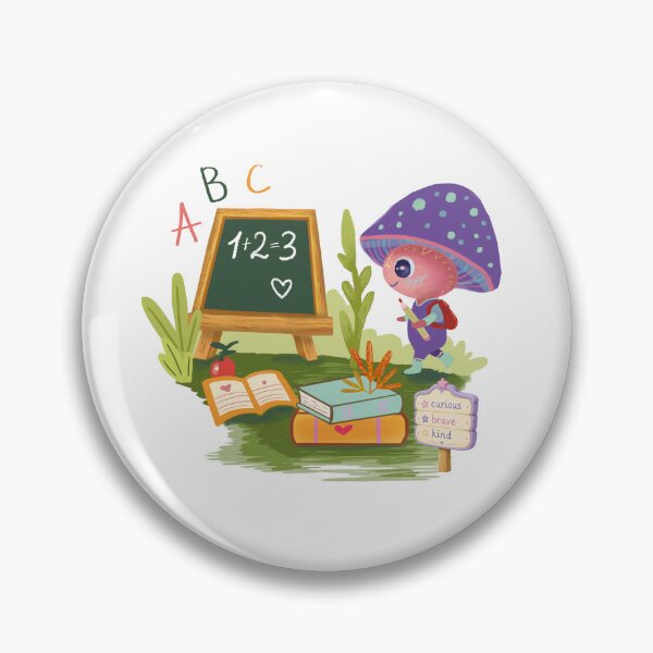 Item preview, Curious Mushroom Back to School designed and sold by FaliushART.
