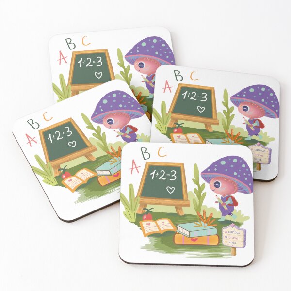 Item preview, Curious Mushroom Back to School designed and sold by FaliushART.