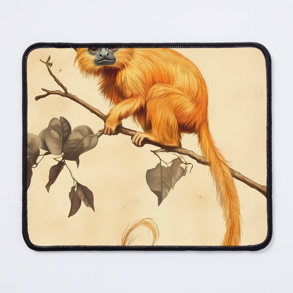 Item preview, Mico-Leão-Dourado — Gravura Botânica Vintage | Atlantic Forest designed and sold by AtlanticForest.