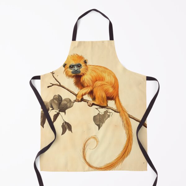 Item preview, Mico-Leão-Dourado — Gravura Botânica Vintage | Atlantic Forest designed and sold by AtlanticForest.