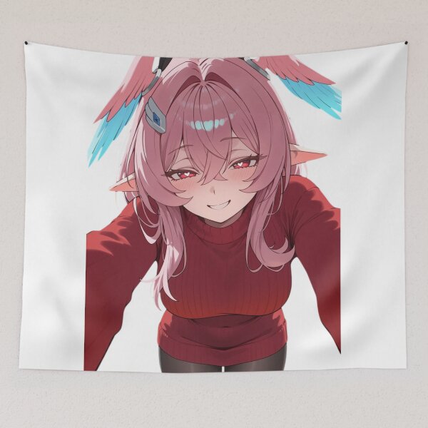 Item preview, Linnea Red Sweater Genshin Impact designed and sold by KomiArts.