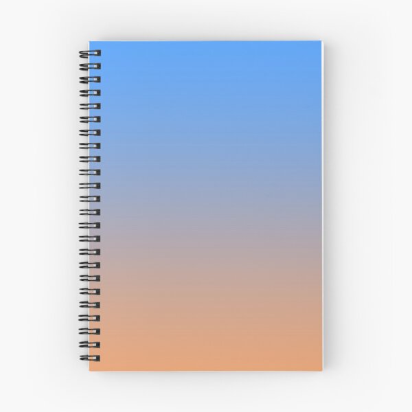 Item preview, Aesthetic Sunrise Gradient - Airy Blue & Pastel Orange Gradient designed and sold by Kodexstore.