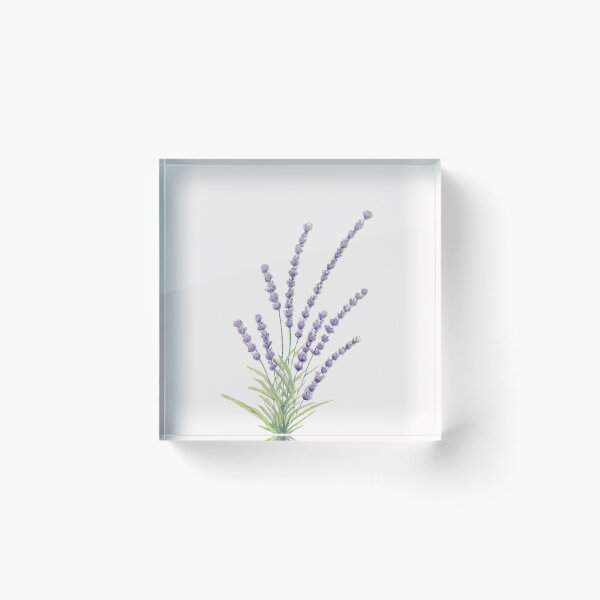 Item preview, The Rhythm of Lavender – Watercolor Painting designed and sold by MiniRadiance.