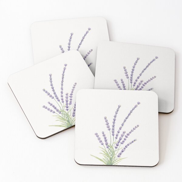 Item preview, The Rhythm of Lavender – Watercolor Painting designed and sold by MiniRadiance.