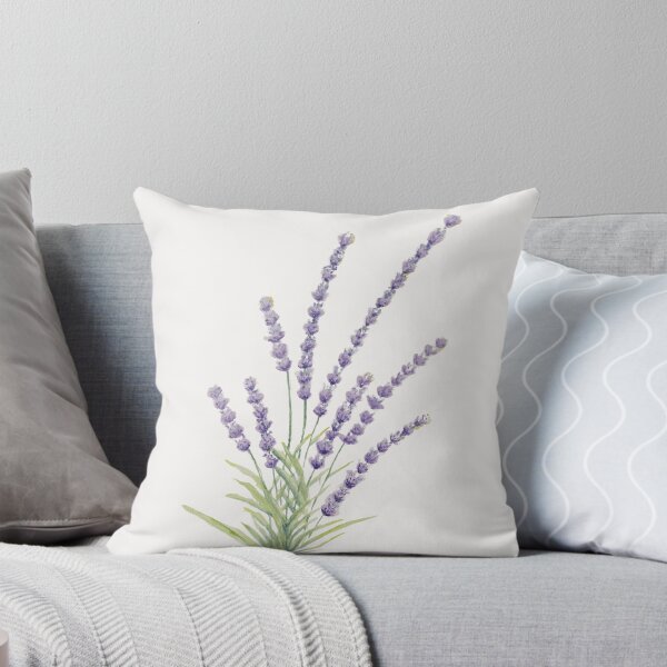 Item preview, The Rhythm of Lavender – Watercolor Painting designed and sold by MiniRadiance.