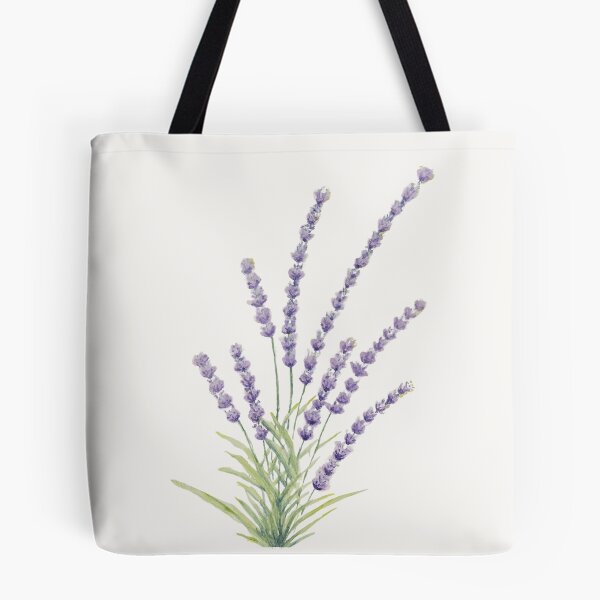 Item preview, The Rhythm of Lavender – Watercolor Painting designed and sold by MiniRadiance.