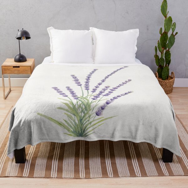 Item preview, The Rhythm of Lavender – Watercolor Painting designed and sold by MiniRadiance.