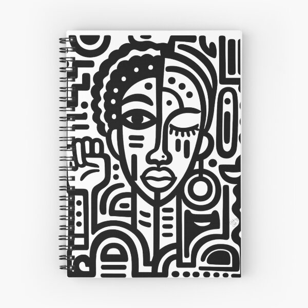 Item preview, Strong | Afrocentric Abstract Portrait Art designed and sold by ChaChaCreates.