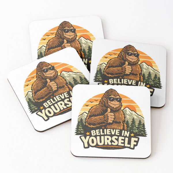 Item preview, Believe In Yourself – Vintage Bigfoot Adventure designed and sold by jahiggin.