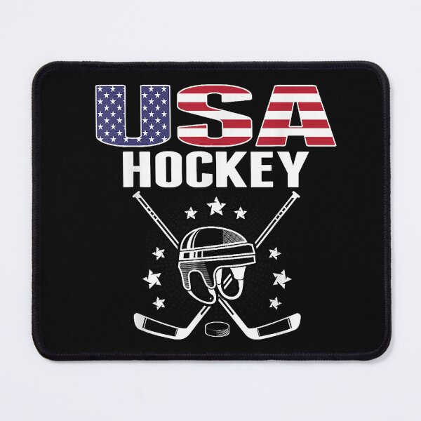 Item preview, USA Hockey American Flag Championship Design designed and sold by WoodrowCaldwell.