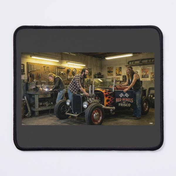 Item preview, HOT ROD ON OLD USA   designed and sold by VERYOLDROAD BY AXTON BROWNING .