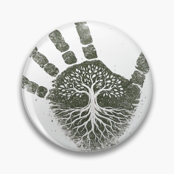 Item preview, Tree of Life Handprint - Vintage Nature Symbol designed and sold by BestDetailer.