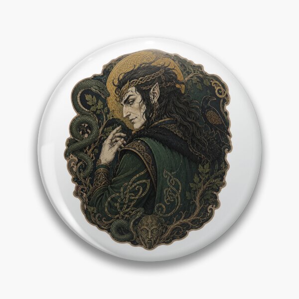 Item preview, Loki — God of Mischief and Fire | Defeated Legends Series designed and sold by Tinylegends.