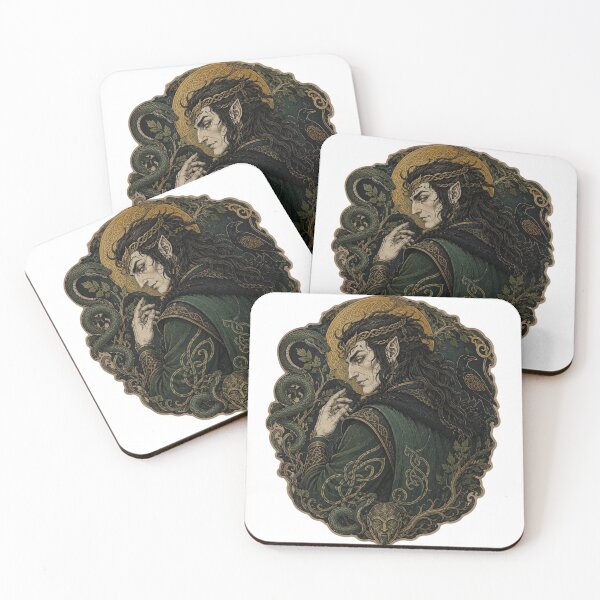 Item preview, Loki — God of Mischief and Fire | Defeated Legends Series designed and sold by Qorvun.