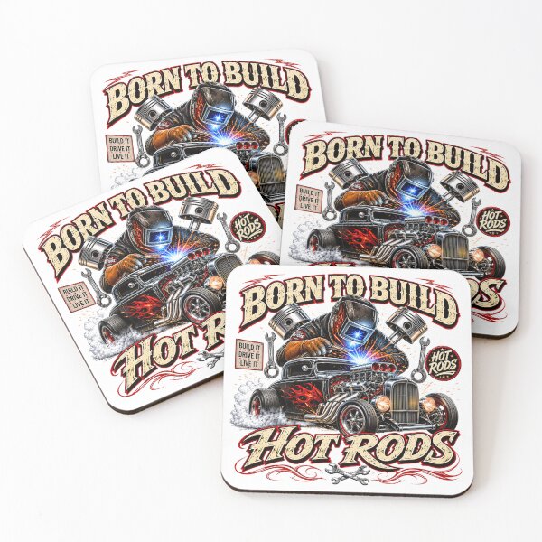 Item preview, Born to Build Hot Rods | Hot Rod Builder & Classic Car Enthusiast T-Shirt designed and sold by Danny's Tees.
