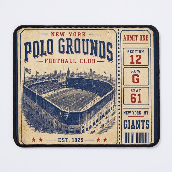 Item preview, Polo Grounds Vintage Ticket Shirt | New York Football, Retro Stadium Tee designed and sold by GhostDawgs.