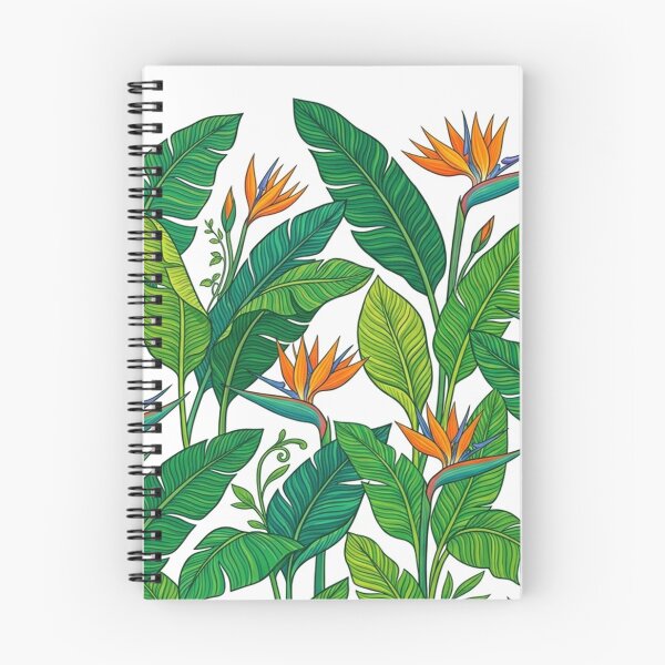 Item preview, Bird of Paradise Tropical Floral Pattern designed and sold by Owcomm.
