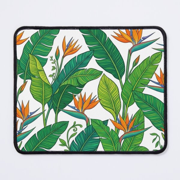 Item preview, Bird of Paradise Tropical Floral Pattern designed and sold by Owcomm.