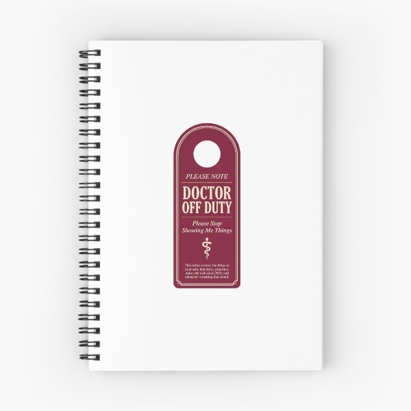 Item preview, Doctor Off Duty Please Stop Showing Me Things Funny Doctor Gift designed and sold by Osmose-Studio ⭐⭐⭐⭐⭐.