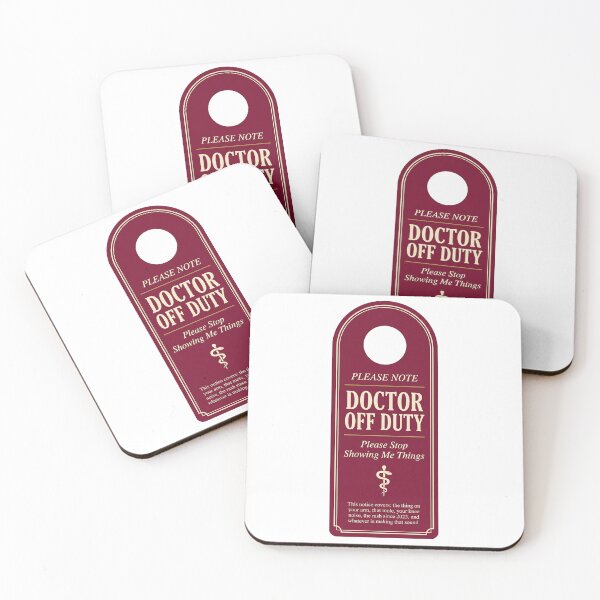 Item preview, Doctor Off Duty Please Stop Showing Me Things Funny Doctor Gift designed and sold by Osmose-Studio ⭐⭐⭐⭐⭐.