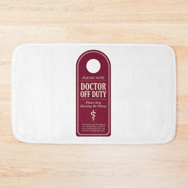 Item preview, Doctor Off Duty Please Stop Showing Me Things Funny Doctor Gift designed and sold by Osmose-Studio ⭐⭐⭐⭐⭐.