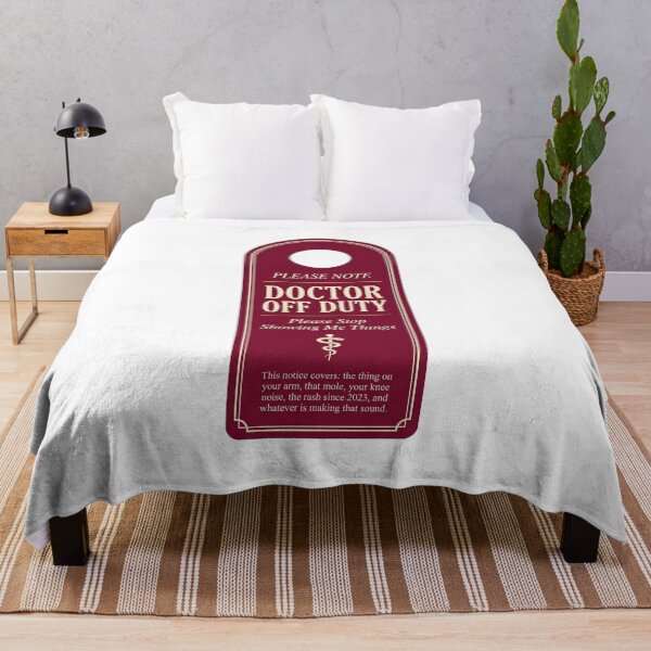 Item preview, Doctor Off Duty Please Stop Showing Me Things Funny Doctor Gift designed and sold by Osmose-Studio ⭐⭐⭐⭐⭐.