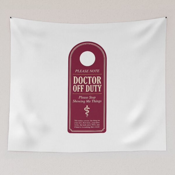 Item preview, Doctor Off Duty Please Stop Showing Me Things Funny Doctor Gift designed and sold by Osmose-Studio.