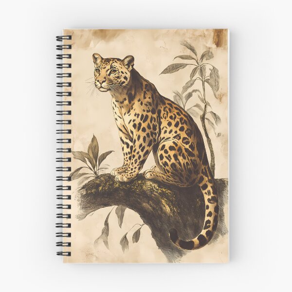 Item preview, Onça-Pintada — Ilustração Científica Vintage | Atlantic Forest designed and sold by AtlanticForest.
