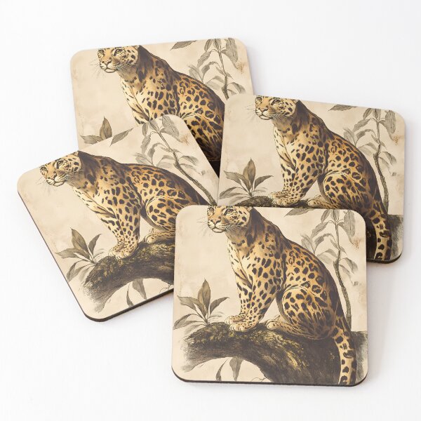 Item preview, Onça-Pintada — Ilustração Científica Vintage | Atlantic Forest designed and sold by AtlanticForest.