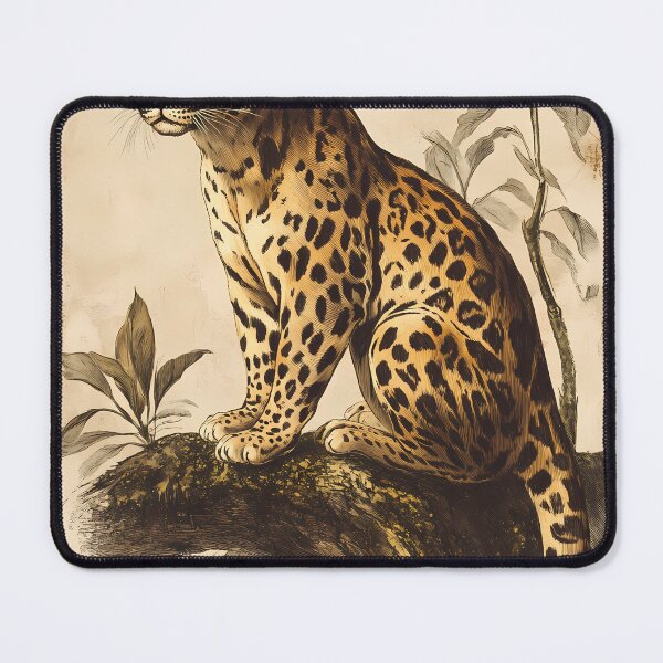 Item preview, Onça-Pintada — Ilustração Científica Vintage | Atlantic Forest designed and sold by AtlanticForest.