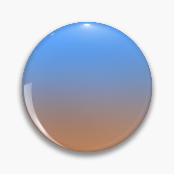 Item preview, Aesthetic Sunrise Gradient - Airy Blue & Pastel Orange Gradient designed and sold by Kodexstore.