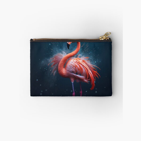 Item preview, Portrait of a flamingo on a colorful background. Emotive portrait designed and sold by anytka.
