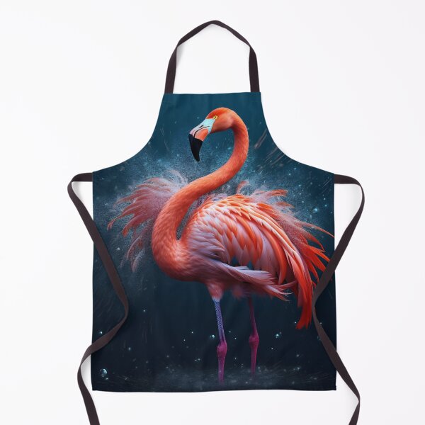 Item preview, Portrait of a flamingo on a colorful background. Emotive portrait designed and sold by anytka.