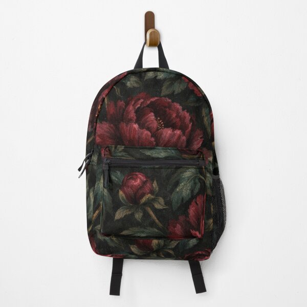 Item preview, Dark Moody Romantic Peony Floral Pattern designed and sold by Owcomm.