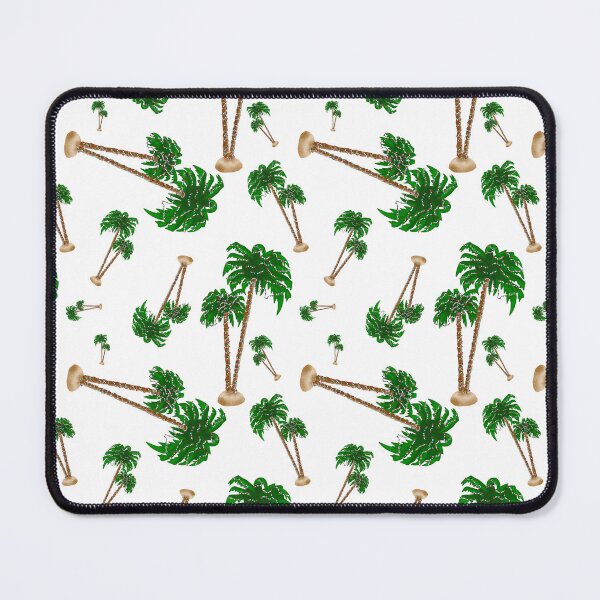 Item preview, Palm Trees Christmas Lights Design Part of Coastal Christmas Collection in Pink, Blue and Sand designed and sold by PD-Coastal.