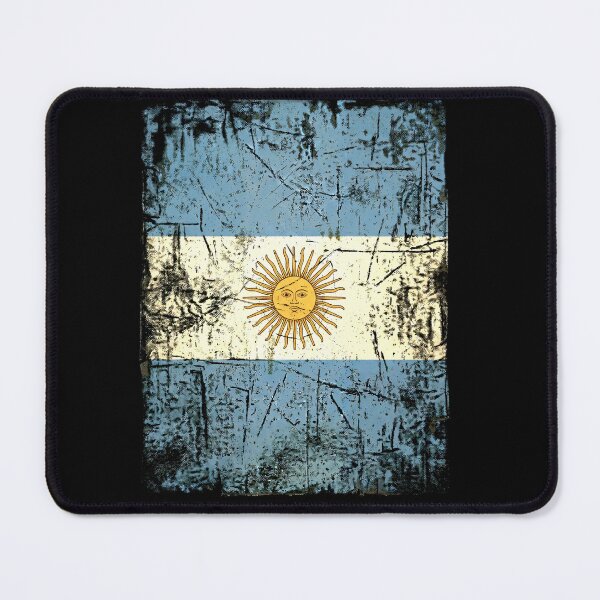 Item preview, Vintage Argentina Flag Distressed Patriotic National Pride Shirt designed and sold by ArcaneArtistry.