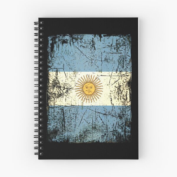 Item preview, Vintage Argentina Flag Distressed Patriotic National Pride Shirt designed and sold by ArcaneArtistry.