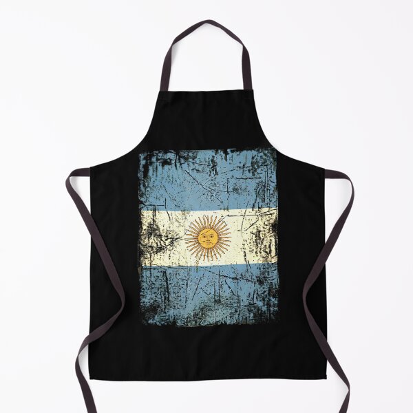Item preview, Vintage Argentina Flag Distressed Patriotic National Pride Shirt designed and sold by ArcaneArtistry.