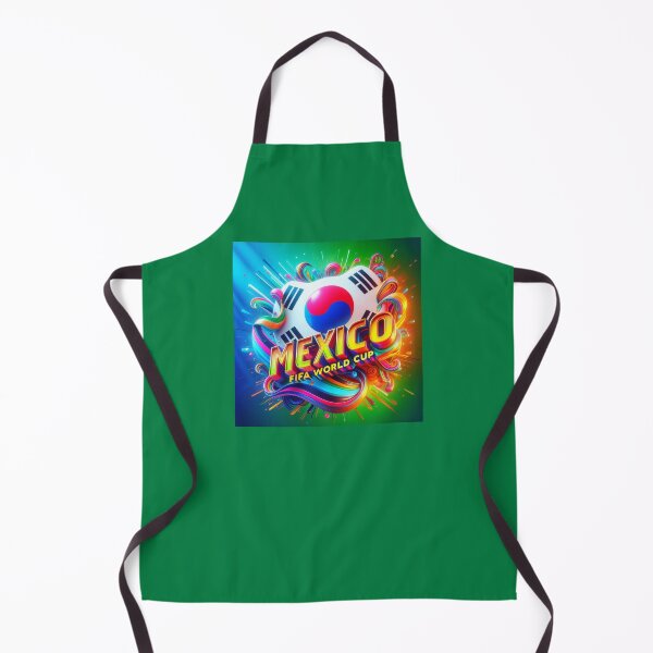 Item preview, Mexico FIFA World Cup With Korean Flag Bright 3D designed and sold by PaintMeWorld.