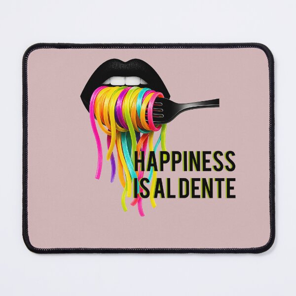 Item preview, Happiness Is Al Dente - Italian Food Aesthetic  designed and sold by GraphicComet.