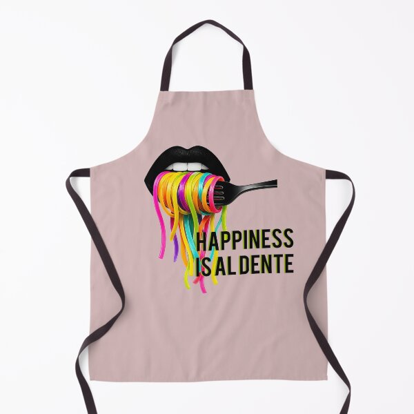 Item preview, Happiness Is Al Dente - Italian Food Aesthetic designed and sold by GraphicComet.