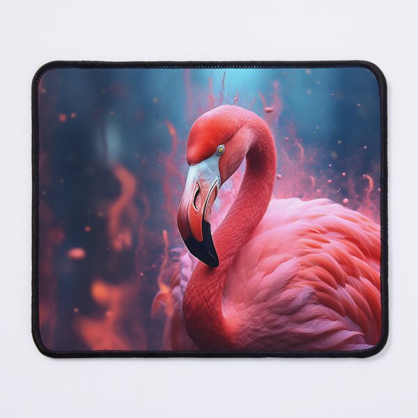 Item preview, Portrait of a flamingo on a colorful background. Emotive portrait designed and sold by anytka.