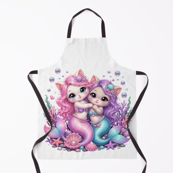 Item preview, Mermaid Cat Sisters designed and sold by Mysthor-Designs.